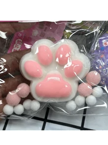 Accessori per unghie di gatto, giocattolo da spremere divertente, giocattolo da ufficio, giocattolo da comprimere a mano, regalo per feste di compleanno, piccolo regalo, accessori decorativi (quantità degli accessori consegnata a caso)