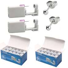 1PC Disposable Ear Piercing Gun With Built-In Earrings Stud-Safety Self Ear Piercing Device - Second Generation Ear Piercer_50 Pieces - View 21