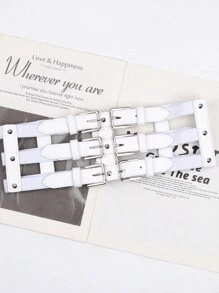 1 pieza Cinturón de estilo punk europeo y americano con cadena para mujer, banda decorativa para la cintura para vestidos y chaquetas, accesorio de entrenador de cintura de verano para damas, decoración de cadena gótica punk para vestido, cinturón negro de mujer para vestido, entrenador de cintura para adelgazamiento y control del abdomen