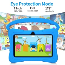 NetHong 2025 Kids Tablet 7 Inch, Android7.0 , 2GB+32GB Storage, Bundle, WIFI, Free Case NEW - Multicolor - View 2