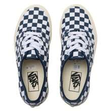Vans Tênis Casual de Cano Baixo Leve Autêntico Feminino com Estampa Quadriculada em Patchwork VN0A5KS94M0