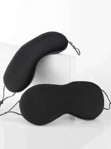 1 pieza Antifaz para dormir para personas que duermen de lado, hombres y mujeres, máscara para dormir que bloquea la luz, máscara de dormir 3D con forma contorneada, máscara de sueño suave y transpirable con correa elástica ajustable para vuelos, siesta, escuela, viajes, artículos esenciales para el hogar, antifaz, máscara para dormir - Multicolor - Ver 9