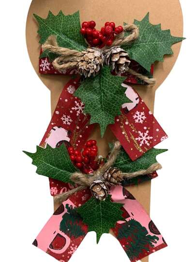 KIT 24 Laços Natalino Decoração de Natal Arvore Enfeite de Arvore Natal Lacinhos Vermelho Dourado Natal Laço