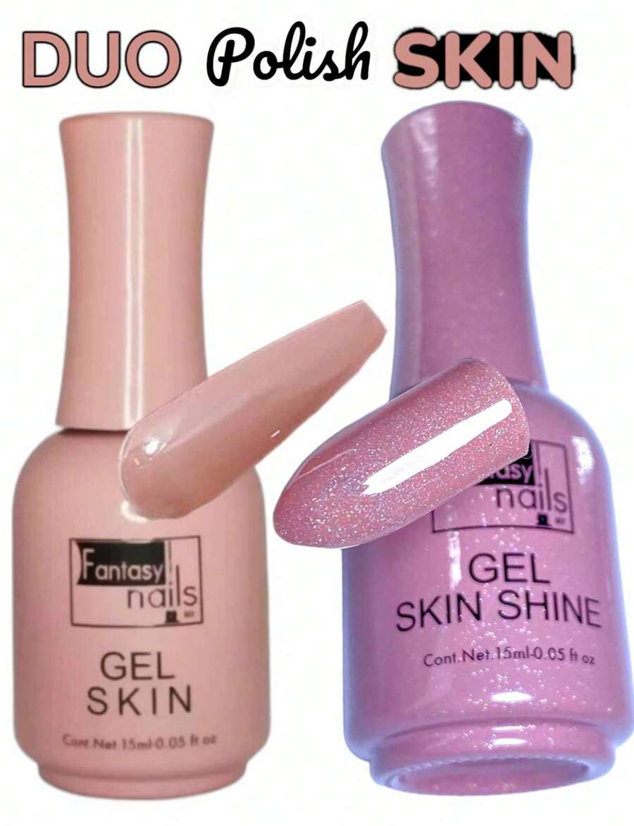 15ml Semi-Permanent Gel Polish 3 Steps Fantasy Nails - Baby Pink - View 1