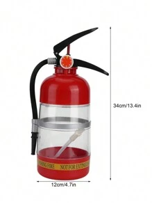 Sifón Extintor Para Cerveza Bebidas Fiesta Dispensador de bebidas - Rojo - Ver 7