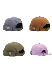 Faringoto 男女通用无檐帽子无帽檐水手无檐便帽