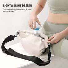 6-Mode Powerful Handheld Muscle Massage Device, Personal Mini Electric Massager For Neck, Shoulder, Back, Body Massage, Christmas Gift, Back To School - Multicolor - View 7