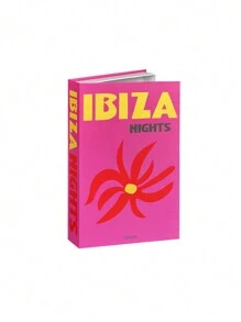 1pc Colorful INS Fake Book Decor, Openable Faux Book Storage Box, Minimalist Travel Theme Desktop Ornament Best Gifts Birthday Graduation