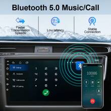 Wireless 2 Din Car Radio Multimedia Video Player With Touch Screen, USB, AUX, Bluetooth, Rear View Camera, Linux, CarPlay, Android Auto - With Rear View Camera - View 8
