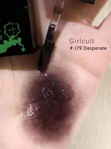 GIRLCULT Unreal High Shine Lip Glaze J79 Desperate, Chameleon Liquid Lipstick, Oil-Based Rhinestone Shiny Glitter Lip Gloss, Sparkly Metallic Color Intense Shimmery Finish, Long Wears, Holographic Talc Free, K-Beauty, Korean Makeup, 3.5ml/0.12 Fl.Oz