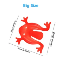 20PCS Hopping Plastic Frog Nostalgia Classic Red Frog Green Frog Yellow Frog Blue Frog Hopping Frog Indoor Hopping Frog - Multicolor - View 7