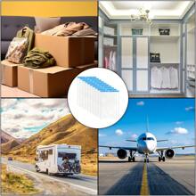 Travel Storage Bags, Vacuum Bags For Travel Organizer Space Saving Compression Bags For Suitcases, Travel Essentials No Vacuum Needed, Travel Accessories For Packing Travel Storage Bags For Clothes Underwear Clothing Organiser