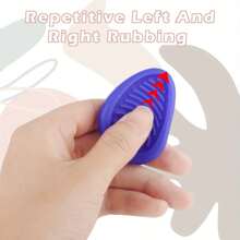 6 块硅胶感官石，纹理减压玩具，缓解焦虑，成人便携式触觉石，手指小玩意，让双手保持忙碌，无羽毛，无需电力，减压球 - 适合 14 岁及以上 - 彩色 - 查看 4