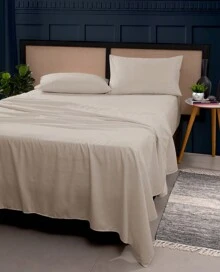 Flat Sheets - 卡其色 - 查看 1