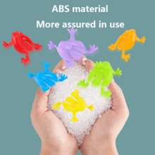 20PCS Hopping Plastic Frog Nostalgia Classic Red Frog Green Frog Yellow Frog Blue Frog Hopping Frog Indoor Hopping Frog - Multicolor - View 9