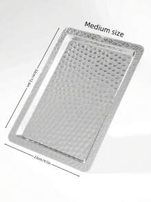 ALAMAMARA 1 件式铁艺金银托盘，带激光雕刻图案的香炉，适用于家庭、办公室、客厅、厨房、宴会、斋月、开斋节、春季 - 彩色 - 查看 3