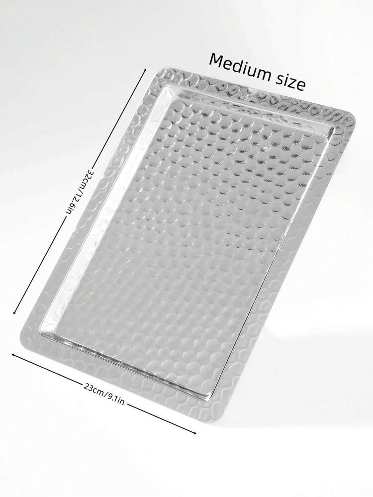 ALAMAMARA 1 件式铁艺金银托盘，带激光雕刻图案的香炉，适用于家庭、办公室、客厅、厨房、宴会、斋月、开斋节、春季 - 彩色 - 查看 3