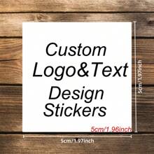 Customized Logo Sticker, White And Transparent, DIY Packaging Seal, Birthday/Christening Label, Design Your Own Sticker, Personalized Sticker, Brand Sticker, Business Sticker,Multi-Functional,Durable,Reusable,Ornamental,Adhesive,Exquisite,Stylish,Cute,Soft,Colorful,Cartoon,Custom,Personalized,Unique,Ideal Gifts For Him,Ideal Gifts For Her,Her,Girlfriend,Dad,Boyfriend,Family,Mom,Friends,Son,Daughter,Home,School,Dining Room,Living Room,Bedroom,Tea Room,Office,Back To School Supplies