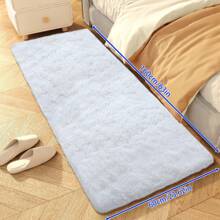 1 件柔软蓬松矩形地毯，厚毛绒地毯，适用于卧室、客厅、防滑防摔大号和小号地毯