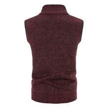Men Vests - Burgund - Zobacz 2