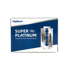 100 piezas/30 piezas/20 piezas/10 piezas Hojas de afeitar, hojas de acero inoxidable de doble filo, rasquetas para afeitar y recortar cejas, hojas de afeitar manuales antiguas, hojas de afeitar de doble filo - Multicolor - Ver 9