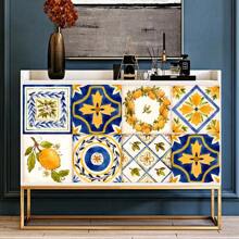 10/15/20cm 16 件/套瓷砖墙贴防水转印罩适用于浴室家具楼梯厨房 FloMural 自粘可移除壁纸礼物生日毕业房间装饰家居装饰墙壁装饰浴室装饰卧室装饰房间装饰物品客厅装饰房屋装饰家居装饰客厅墙壁艺术墙纸个性化贴纸厨房装饰 - KC-8-201 - 查看 2