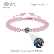 Custom Bracelet With Picture Inside Personalized Projection Bracelets With Photos Picture Bracelet Personalized Memorial Gifts