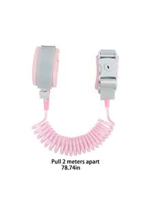 Anti Loss Wrist Link Toddler With Key Lock Children Walking Bracelet Rope For Children Loss Prevention Outing - Multicolor - View 7