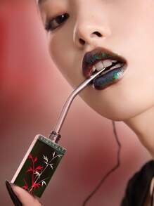 GIRLCULT Unreal High Gloss Lip Gloss J75 Firefly, Chameleon Liquid Lipstick, Oil-Based Sparkling Glitter Lip Gloss, Shimmering Metallic Finish, Long-Lasting Color, Holographic, Talc-Free, Korean Makeup - J75 Firefly - 查看 10