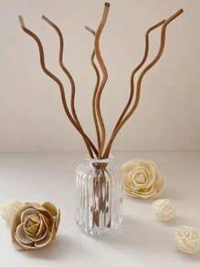 20 Stück Aroma Diffuser Rattan Duft Stäbchen für Heimdekoration, Parfüm Flüchtige Nachfüllstäbchen, Raumduft