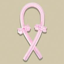 No-Heat Wave Curling Wand With Scrunchie Curling Tool Hairstyling Accessories - Leopard - View 5