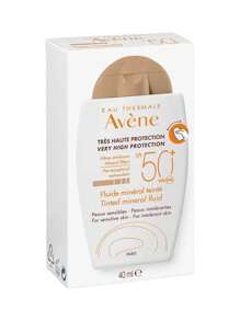 Avene Mineral Fluid Sunscreen With Color SPF50+ 40ml - White - View 3