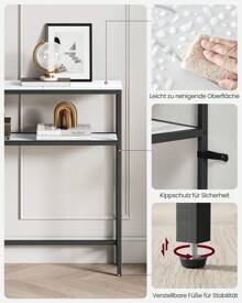 Sofa & Console Tables - White - View 6
