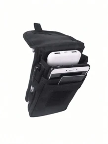 [Popular Choice] Men's Large Capacity Men's Wallet With Phone Pouch, Multi-Compartment Card Holder, Belt Loop Pouch, Flip Phone Bag With Pen Insertion Pocket(Zipper Random) - Multicolor - View 8