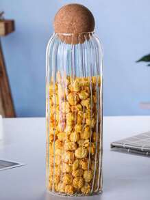 Home Kitchen Appliances Accessories Gadgets Tools Christmas Kitchen Stuff Cooking Christmas - Ball Striped Glass Jar - View 13