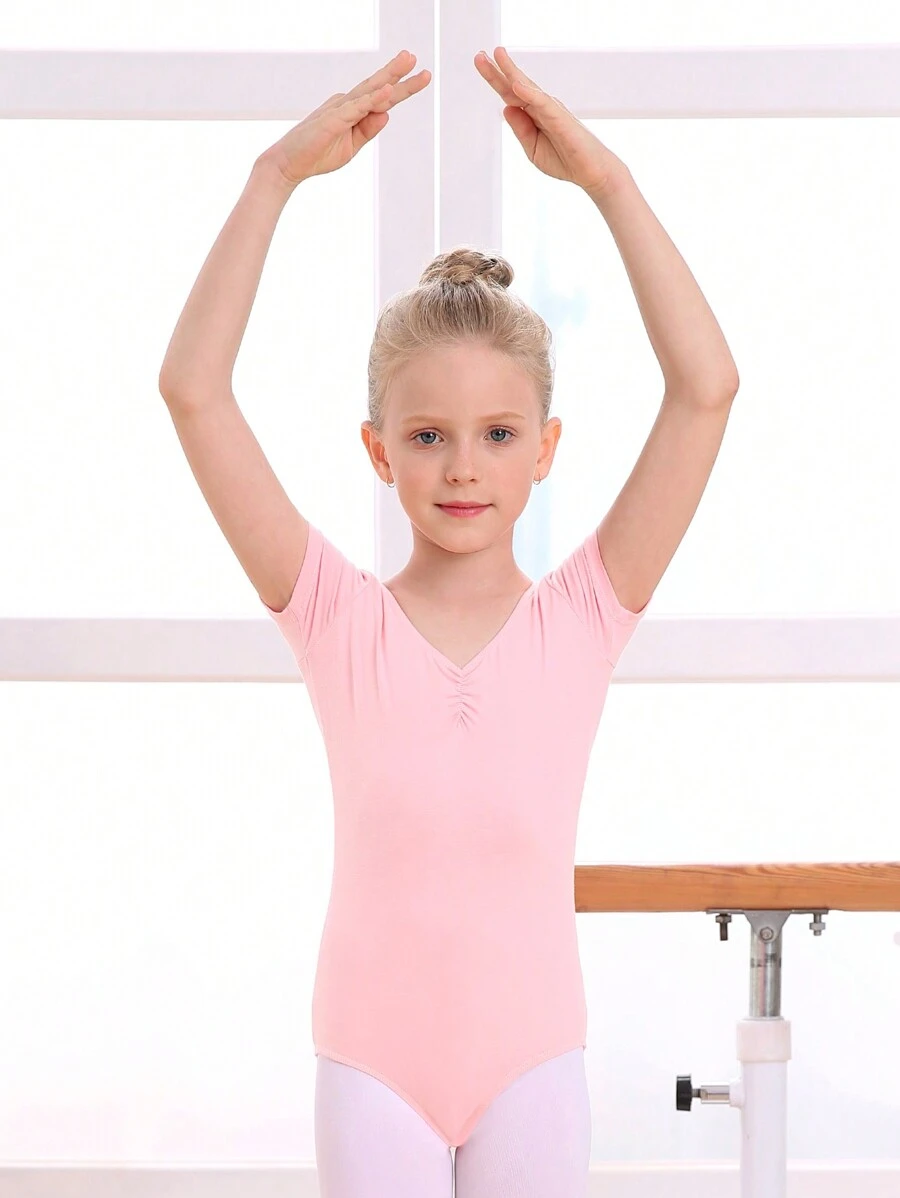E.DANCE Collant de balé de manga comprida para meninas adolescentes, roupa de dança tumbling