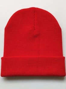 男女通用字母腈纶针织帽，秋冬款 - 針織帽 - 查看 4