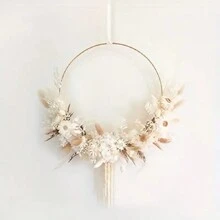 1PC,Ferrous Metal Garland, DIY Metal Garland, Suitable For DIY Flower Garland Decoration, Wedding Table Decoration, Dreamcatcher/Wall Decoration