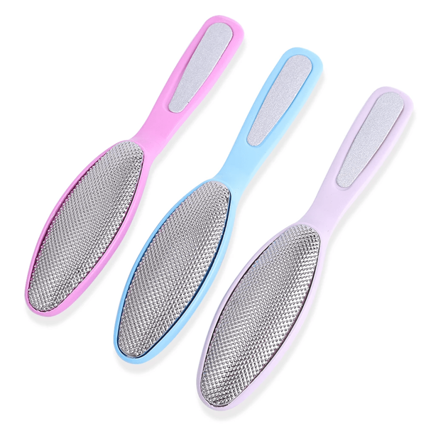Double-Sided Stainless Steel Foot File Rasps Callus Dead Skin Remover Professional Pedicure File Foot Grinders Foot Care Tools