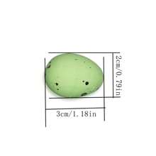 LIMOGLHP 20/50pcs Foam Easter Eggs, Easter Decorations, Painted Realistic Bird Eggs, Eggs, DIY Crafts, Home Decor, Easter Party, Random Mixed Colors