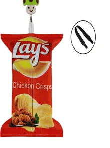 1 件创意薯片形纸巾盒、布艺纸巾架、壁挂式餐巾纸分配器，适用于客厅、餐厅、卧室 - 彩色 - 查看 25