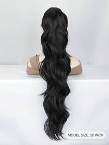 Ponytail Extension, 30" Claw Clip In Ponytail Extensions Long Curly Wavy Ponytail Hair Extension For Women Fluffy Natural Looking Synthetic Hairpiece For Daily And Party Use