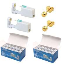 1PC Disposable Ear Piercing Gun With Built-In Earrings Stud-Safety Self Ear Piercing Device - Second Generation Ear Piercer_50 Pieces - View 15