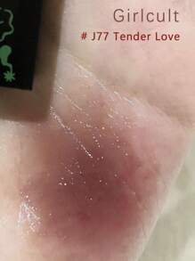GIRLCULT Unreal High Gloss Lip Glaze J77 Gentle Love, Chameleon Liquid Lipstick, Oil-Based Rhinestone Glitter Lip Gloss, Shiny Metallic Color, Long-Lasting Pigment, Holographic Talc-Free, Korean Makeup, Korean Cosmetics, 3.5ml/0.12fl.Oz - J77 Tender Love - 查看 2