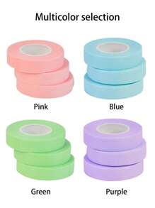 3 cuộn/2 cuộn/1 cuộn băng dính phấn mắt, dụng cụ hỗ trợ đánh phấn mắt và kẻ mắt, miếng dán cố định phấn mắt, băng dính keo dán mi, băng dính mi bằng vải, băng dính nối mi bằng vải vi xốp thoáng khí, băng dính nâng mi, miếng dán cách ly mi thoáng khí ít gây kích ứng. Mỹ phẩm, Giá cả phải chăng, Trang trí phòng, Bàn trang điểm, Du lịch, Phòng ngủ, Phụ kiện trang điểm, Không đắt tiền, Quà Giáng sinh, Mỹ phẩm, Dụng cụ trang điểm, Hàng giá rẻ, Quà tặng, Quà tặng cho nữ, Quà Giáng sinh, Quà tặng khuyến mãi, Du lịch, Đồ rẻ tiền, Đồ dùng cần thiết khi đi du lịch - Nhiều màu - Xem 5