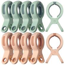 Beach Towel Clips For Beach Chair 10 Packs Towel Clips For Chairs Cruise Pool, Beach Cruise Essentials Must Haves - Multicolor - View 22