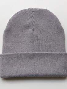 男女通用字母腈纶针织帽，秋冬款 - 針織帽 - 查看 5