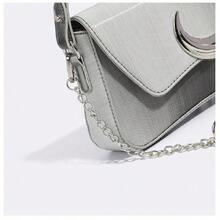 Tampera Mente Crecente AmpeteKroos Te-Amcros Te-I Slow Bagh Fashiona Bur Ander Ved Satyr You Pull TexTure Bag - Silver - View 3