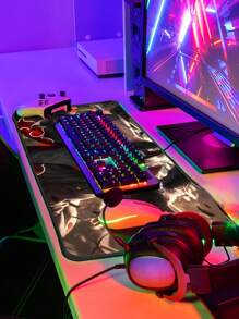 Gaming Mouse Pad For Desktop With Stitched Edge And Various Anime AI Prints - Bàn di chuột 4585 - Xem 2