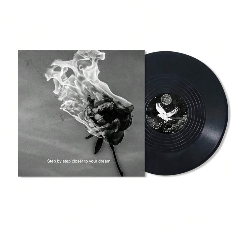 قرص فيني صناعي مزيف مقاس 12 بوصة واحد لتزيين الحائط، ديكور الغرفة الطلابية، ديكور غرفي ذو طابع رجعي، ديكور ذو موضوع موسيقي، قرص فيني بلاستيكي، ديكور عالمي للأعياد، تصميم جرافيتي مبتكر، هدية عيد ميلاد مثالية. - متعدد الألوان - مشاهدة 17